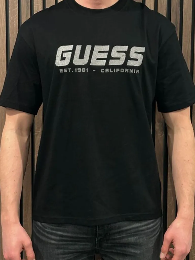 Guess Active - Suron Cn T-shirt - Zwart