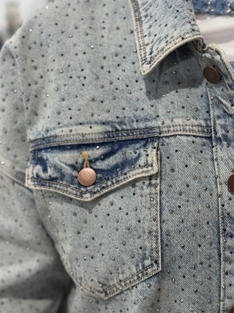 Guess Active - Western Shacket - Blauw