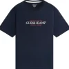 Guess Jeans - Gj Ss Cn Reg American Trad Tee - Blauw