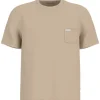 Guess Jeans - Gj Ss Cn Reg Pkt Tee - Beige