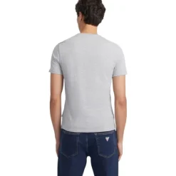 Guess Jeans - Gj Ss Cn Slim Logo Embro Tee - Grijs