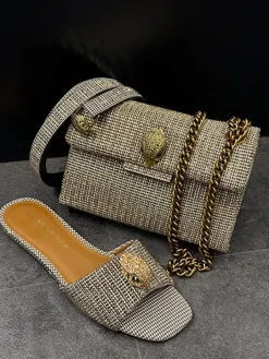 Kurt Geiger - 20 Eagle Belt - Goud