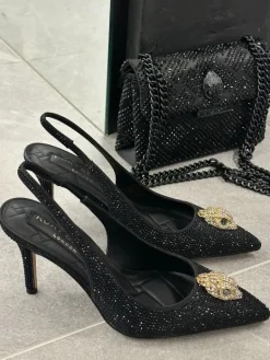 Kurt Geiger - Belgravia High Sling - Zwart