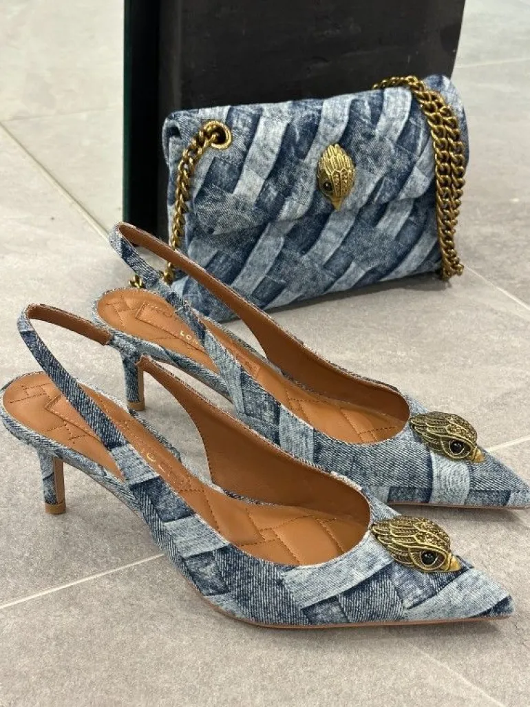 Kurt Geiger - Belgravia Sling Back - Blauw