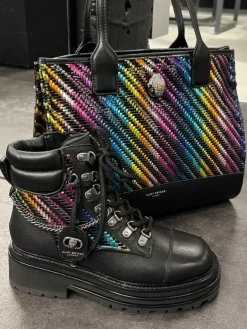 Kurt Geiger - Chelsea Combat Boot - Zwart