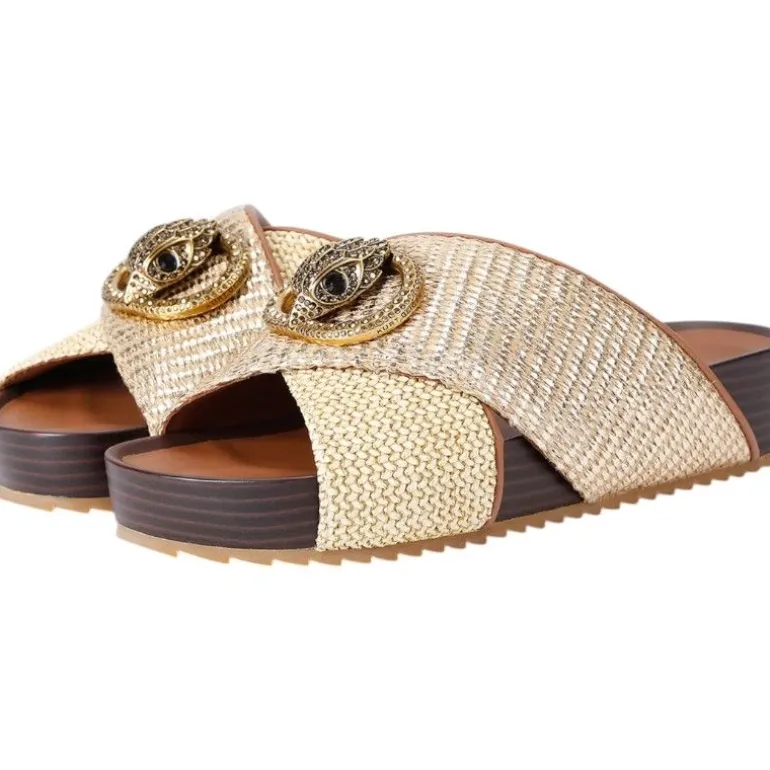 Kurt Geiger - Chelsea Cross Strap - Goud