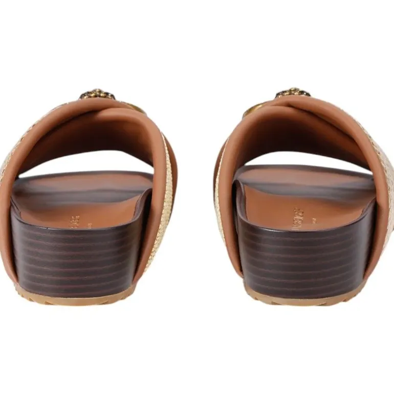 Kurt Geiger - Chelsea Cross Strap - Goud