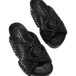 Kurt Geiger - Chelsea Cross Strap - Zwart