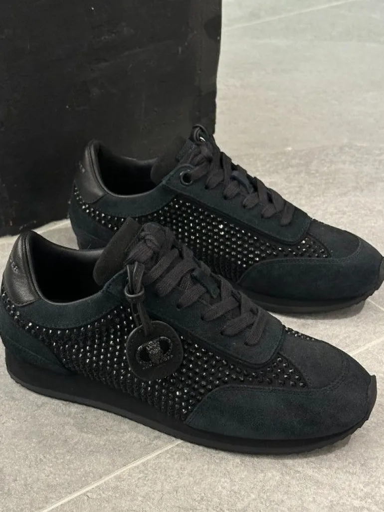 Kurt Geiger - Chelsea Crystal Tag DR - Zwart