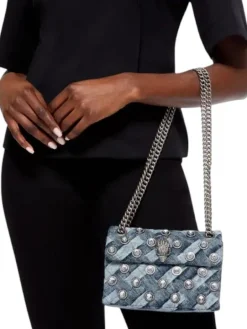 Kurt Geiger - Crystals Mini Kensington - Blauw