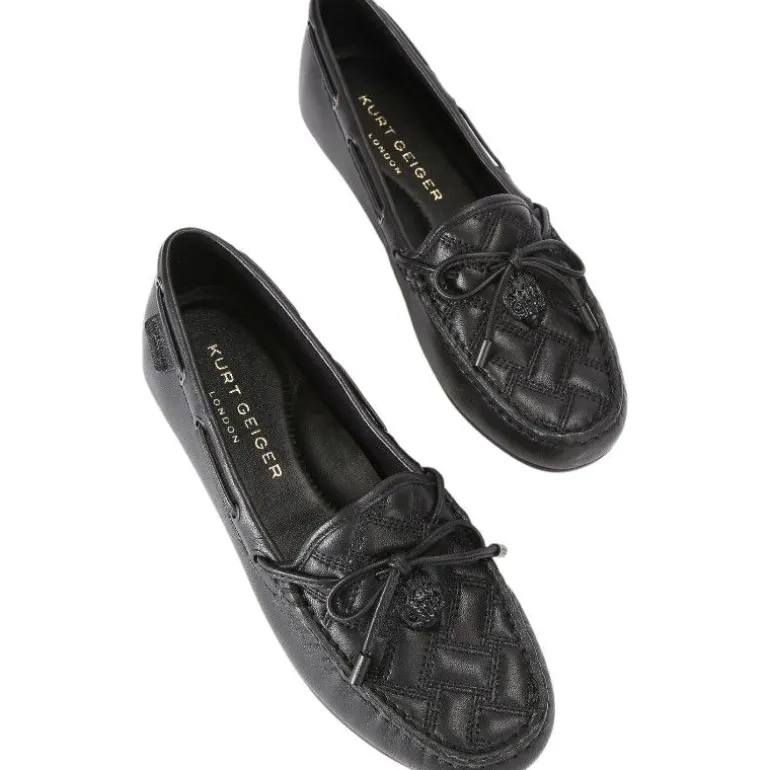 Kurt Geiger - Eagle Moccasin Drench - Zwart