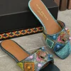 Kurt Geiger - Kensington Flat Jewel - Blauw