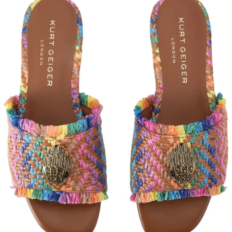 Kurt Geiger - Kensington Flat Sandal - Bruin