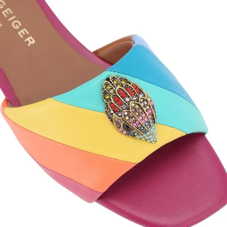 Kurt Geiger - Kensington Flat Sandal - Meerkleurig