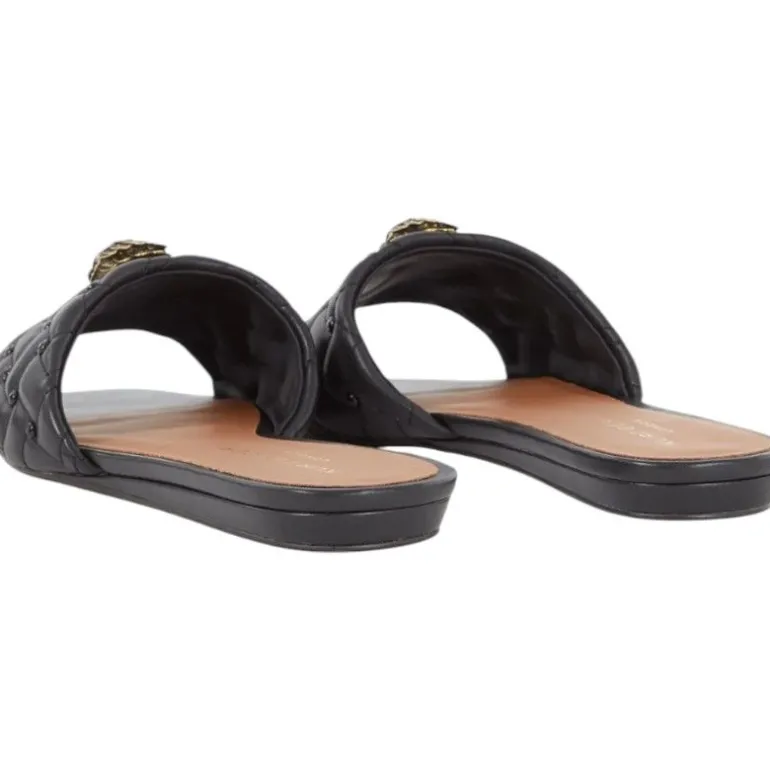 Kurt Geiger - Kensington Flat Sandal - Zwart