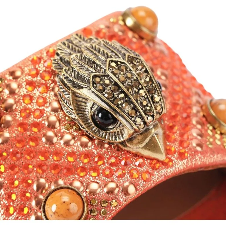 Kurt Geiger - Kensington Flat Jewel - Oranje