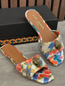 Kurt Geiger - Kensington Flat Sandal - Meerkleurig