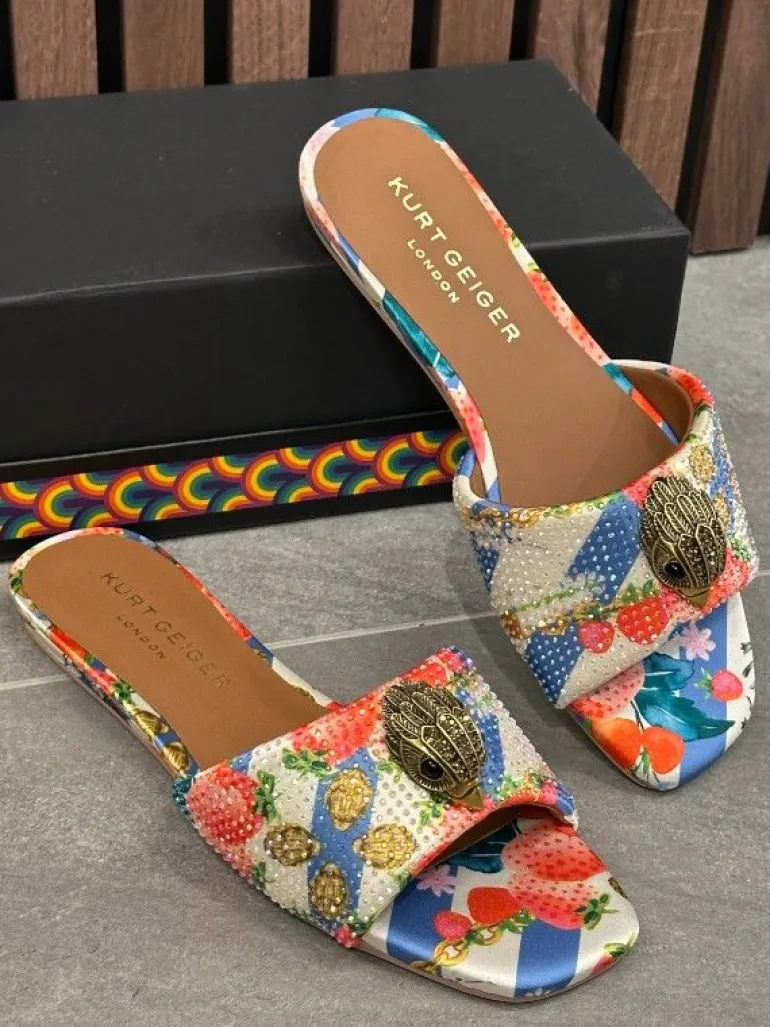 Kurt Geiger - Kensington Flat Sandal - Meerkleurig