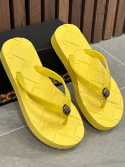 Kurt Geiger - Kensington Q Flip Flop - Geel