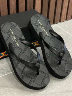 Kurt Geiger - Kensington Q Flip Flop - Zwart
