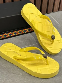Kurt Geiger - Kensington Q Flip Flop - Geel