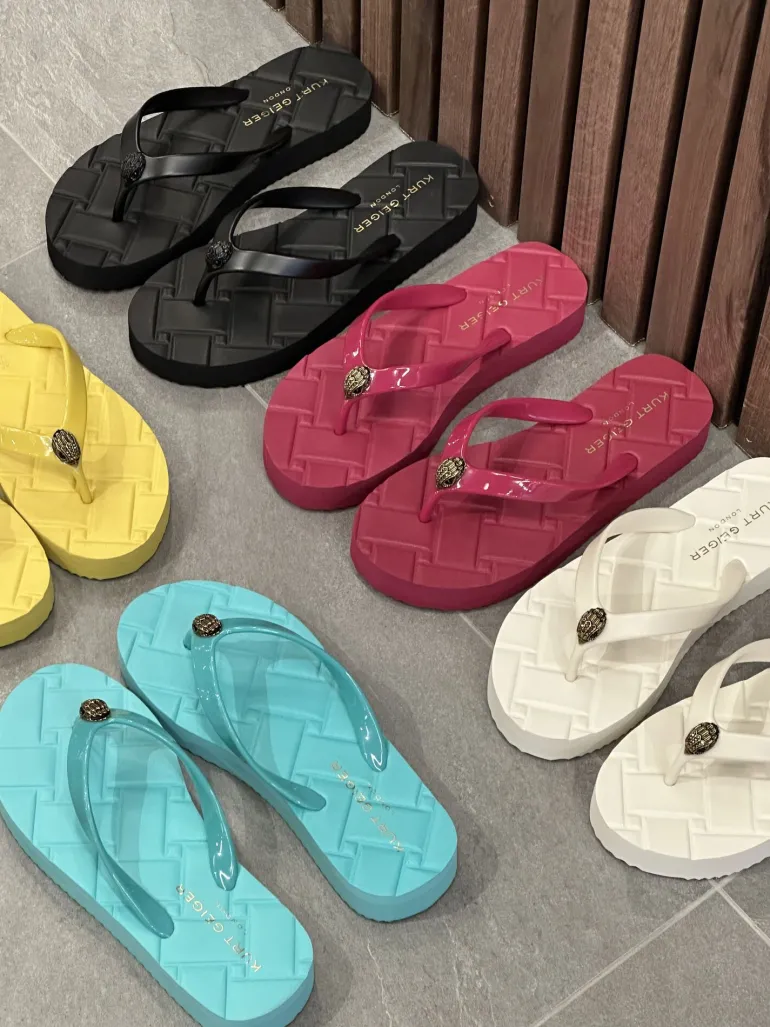 Kurt Geiger - Kensington Q Flip Flop - Blauw
