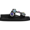 Kurt Geiger - Orson Crystal Sandal - Zwart