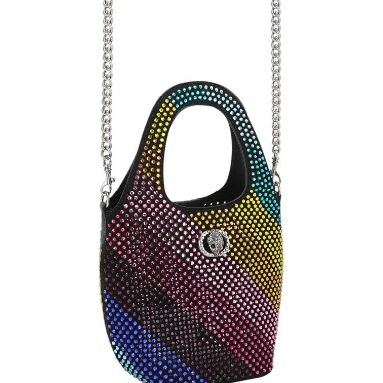 Kurt Geiger - Sm Chelsea Crystal Hobo - Zwart