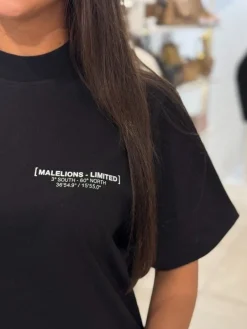 Malelions - Limited T-shirt Dress - Zwart