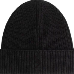 Malelions - Malelions Men Ribbed Beanie Scarf Set - Zwart