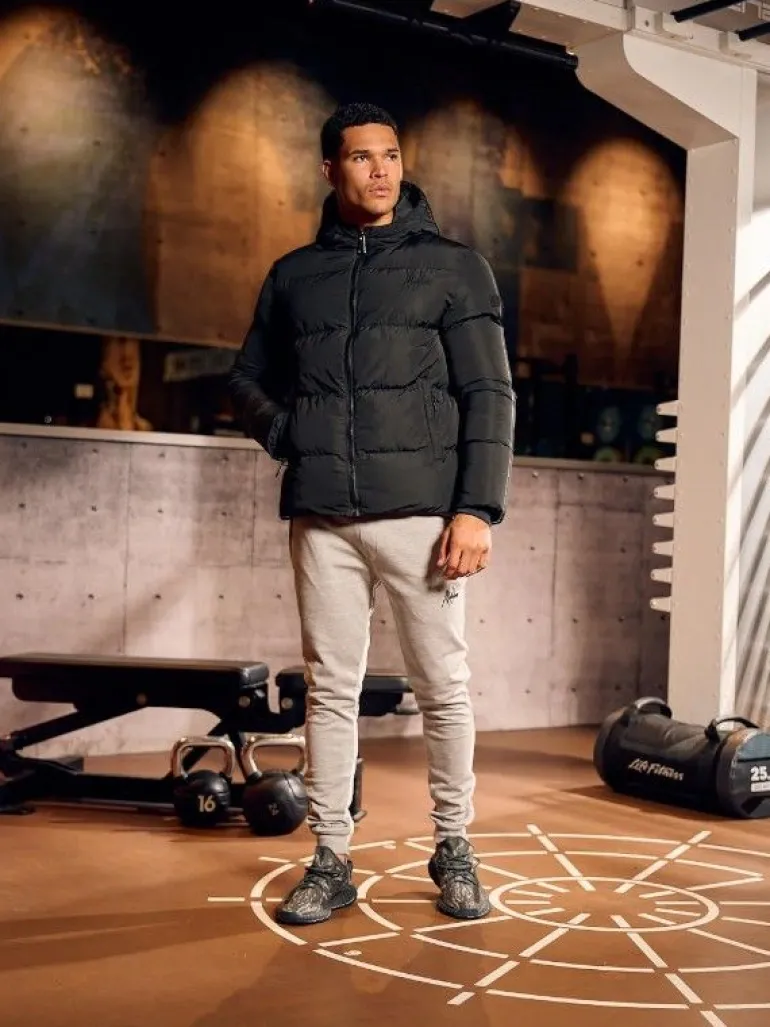 Malelions - Malelions Sport Ace Puffer Jacket - Zwart