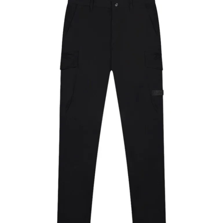 Malelions - Men Cotton Cargo Pants - Zwart