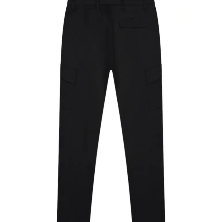 Malelions - Men Cotton Cargo Pants - Zwart