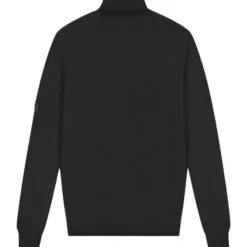 Malelions - Men Knitted Turtleneck - Zwart
