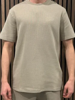 Malelions - Signature Waffle T-shirt - Bruin