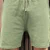 Malelions - Signature Waffle Short - Groen