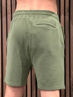 Malelions - Signature Waffle Short - Groen