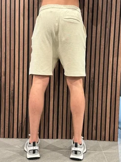 Malelions - Signature Waffle Short - Beige