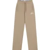 Malelions - Woman Straight Leg Sweatpants - Beige