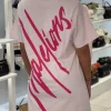 Malelions - Women Firma T-shirt Dress - Roze