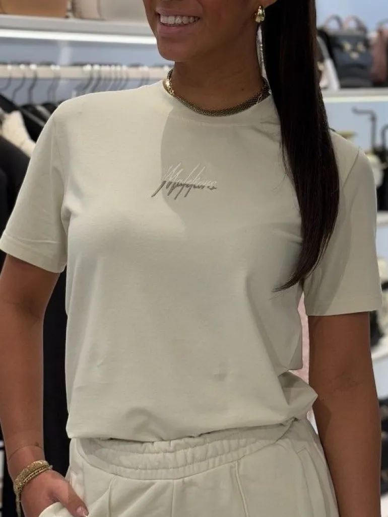 Malelions - Women Kiki T-shirt - Beige