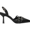 Poelman - Slingbacks - Zwart
