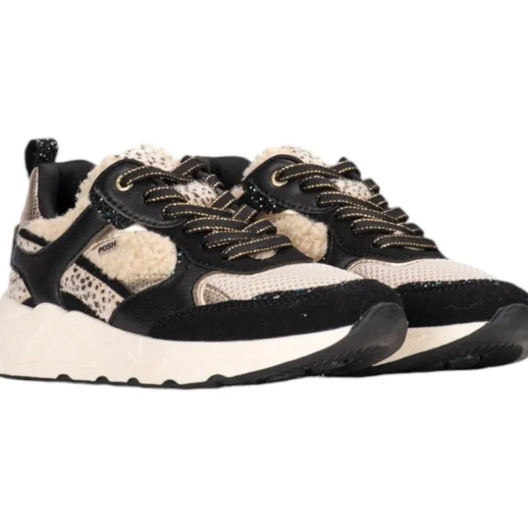 Poelman - Sneakers - Zwart