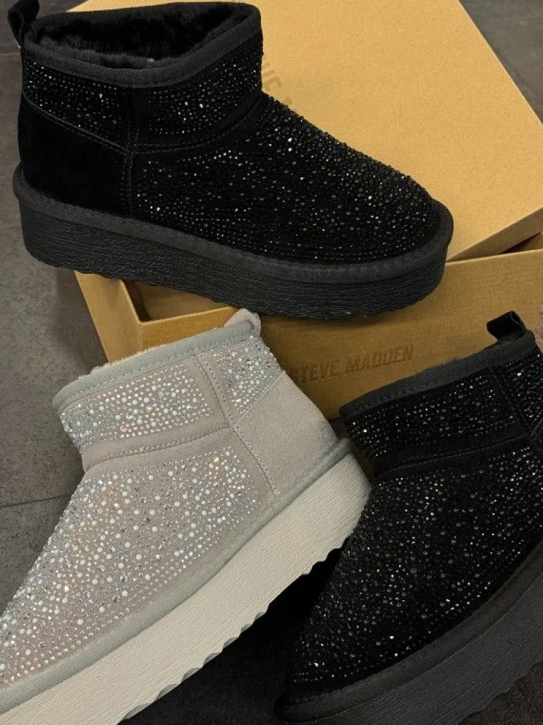 Steve Madden - Clydes - Zwart