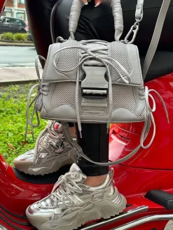 Steve Madden - Kingdom-E Sneakers - Zilver