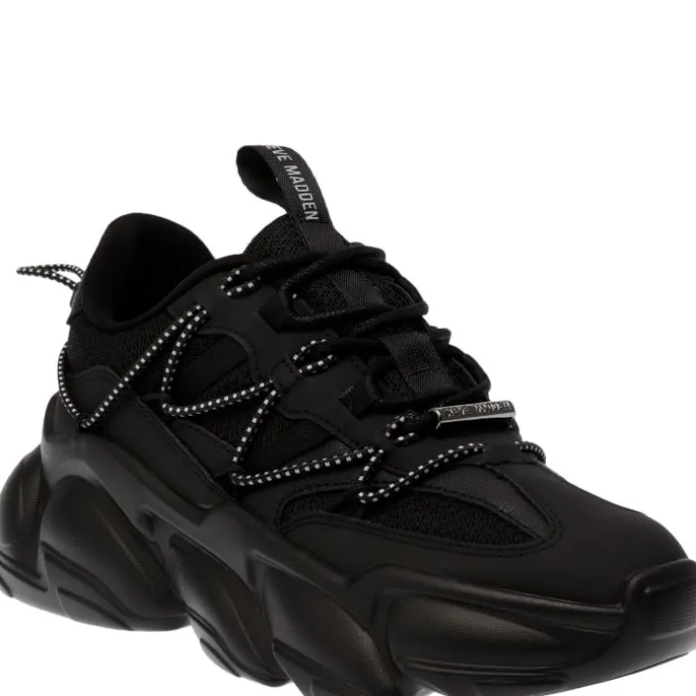 Steve Madden - Spectator Sneakers - Zwart