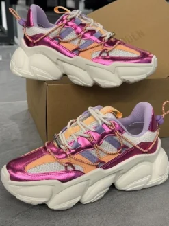 Steve Madden - Spectator Sneakers - Roze