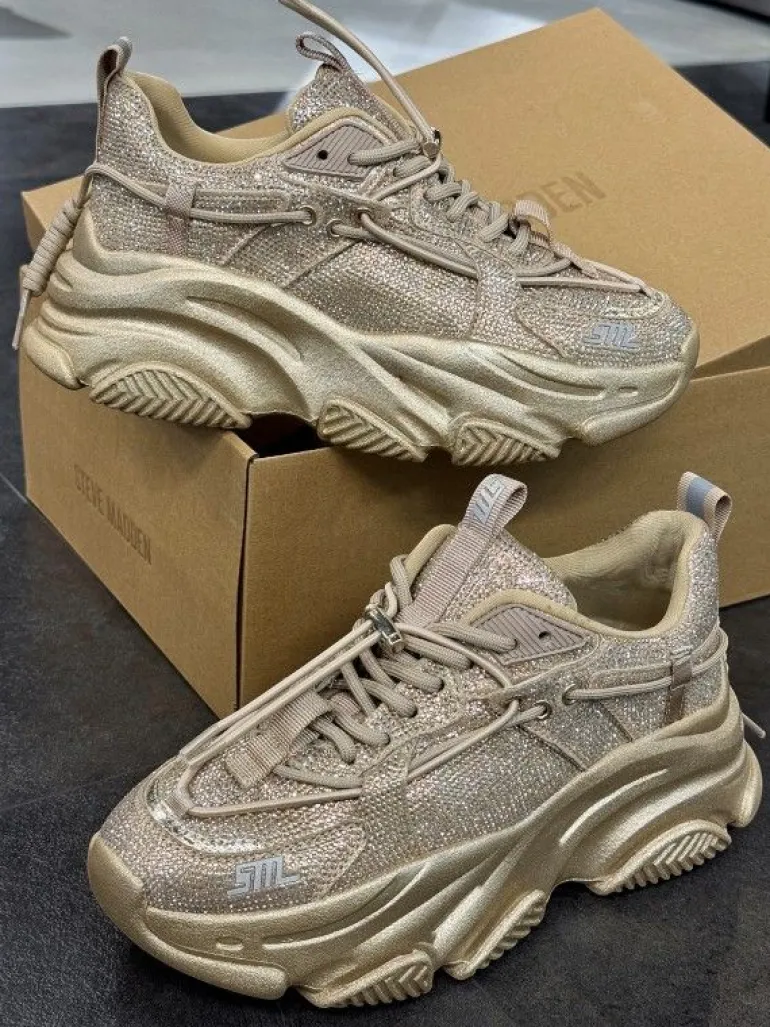 Steve Madden - Vault 2R Sneakers - Goud