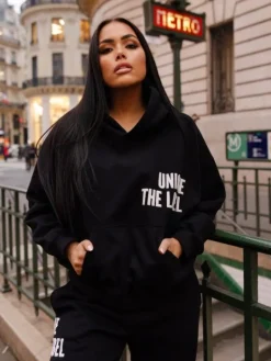 Unique The Label - Elyana Hoodie - Zwart