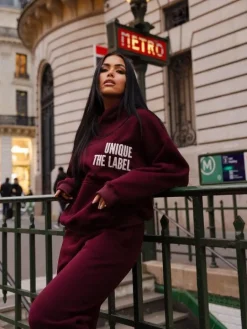 Unique The Label - Elyana Hoodie - Rood